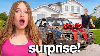 Surprising My Daughter With Her FIRST CAR