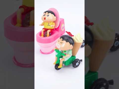 Satisfying with Unboxing & Review Shin-chan Toy Video