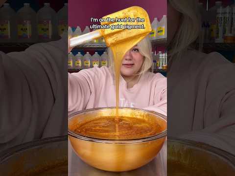 Testing Gold Pigments to Find THE Gold ๐