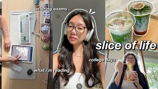 slice of life 🍵 days in my life as a college student | get ready with me, matcha review, hauls
