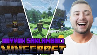 AYNI KARAKTERE DÖNÜŞEREK EBEYİ TROLLEDİK | MINECRAFT HAYVAN SAKLAMBACI