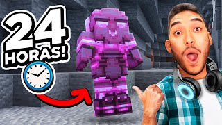 ⏰ 24 HORAS PARA CRIAR A ARMADURA MAIS RARA DO MINECRAFT!