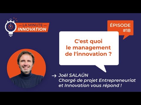 C’est quoi le management de l’innovation ?