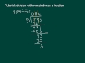 Exploring Division with Remainders as Fractions