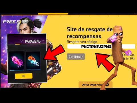 RESGATE AGORA CODIGUIN DO PUNHO NOCAUTEADOR GRÁTIS NO FREE FIRE 😱