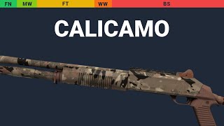 XM1014 CaliCamo Wear Preview