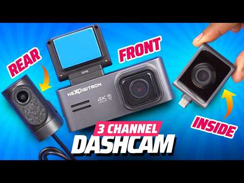 BEST Triple Channel Dashcam For Your Car!!⚡️Nexdigitron Prime Plus Review