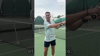 Tu manques de relâchement quand tu joues au tennis ? 🎾 #shorts