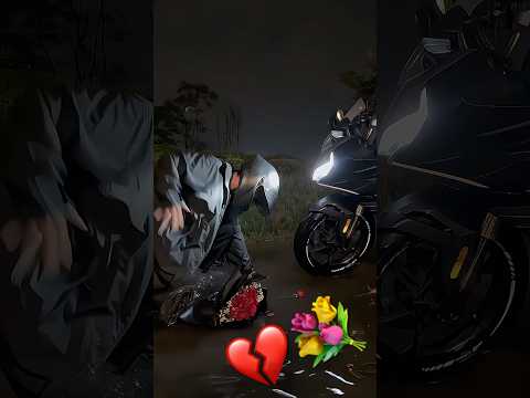 Broken heart Biker 💔#brokenheart #shorts