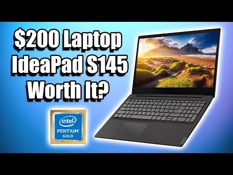 (ENGLISH) Lenovo IdeaPad S145 Review - $200 Laptop - Gaming Emulation Work Entertainment