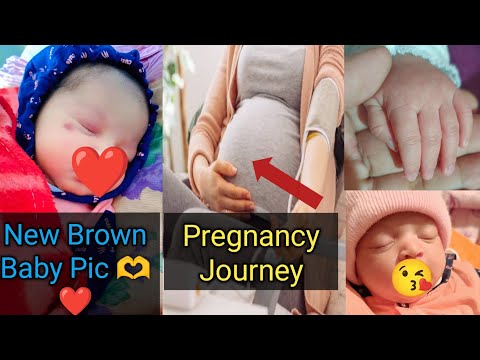 Pregnancy Journey || New Brown Baby Pic 🫶❤️😘🤲