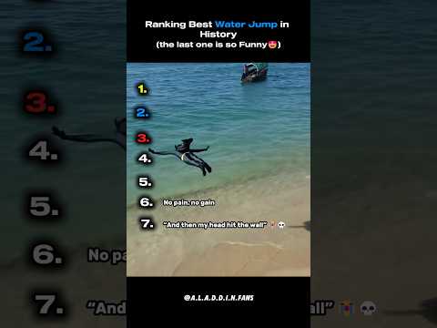 Ranking Best Water Jump in History