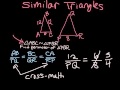 Triangle Ratios and Perimeters
