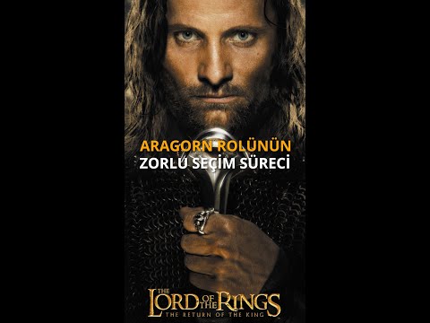 Aragorn Rolünün Zorlu Seçim Süreci | Orta Dünya - Yüzüklerin Efendisi #Shorts