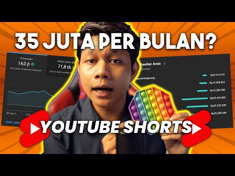 TIPS RAHASIA CEPAT SUKSES DI YOUTUBE SHORTS - DAPET 35 JUTA PER BULAN DARI YOUTUBE?