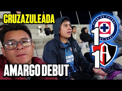 ¡AFICION MOLESTA! Reacciones CRUZ AZUL 1-1 ATLAS  JORNADA 1 Desde el ESTADIO OLIMPICO