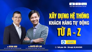 (28,29/5/2025) 99 vé Miễn Phí: "Xây dựng đế chế kinh doanh Online 1 người vận hành"