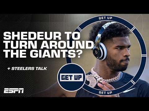 Shedeur Sanders to NY GIANTS No. 1 overall? 👀 He SHOULD turn around the franchise! - Hawk | Get Up