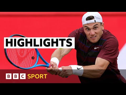 Draper & Lehecka play out thrilling semi-final at Queen's | BBC Sport