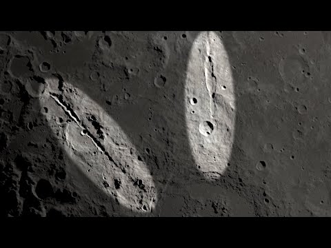 Scientists Say Asteroid Strike Created 2 Canyons on Moon