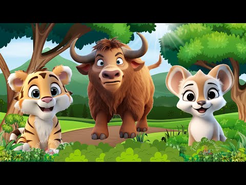 The Beautiful Moments of Animals: Bison, Puma, Tiger, Vulture, Warthog - Animal Videos