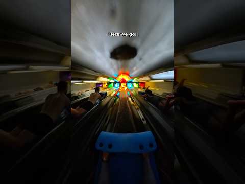 8-lane racing water slide! #shorts