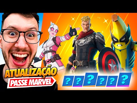 OPINIÃO HONESTA SOBRE O PASSE DA MARVEL - FORTNITE