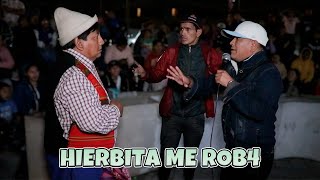 H!erbita se pasa de frio con el Cholo Victor 🔥🤣 || Cómicos Ambulantes 2024