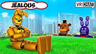 Spring Bonnie is JEALOUS of Freddy Fazbear?! in VRCHAT