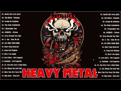 Greatest Heavy Metal rock | Metallica, Nirvana, Bon Jovi, AC/DC, Whitesnake