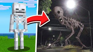 Minecraft GRABADOS en la VIDA REAL 😱 