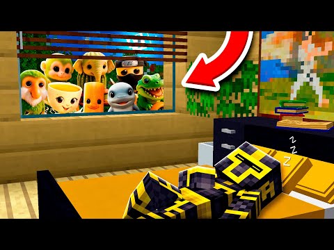 BABY ITALIAN BRAINROT ME ESPÍAN EN MI CASA EN MINECRAFT 😱