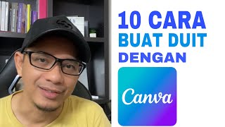 10 Cara Buat Duit Dengan Canva | Cara Buat Duit Online