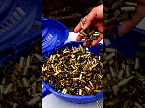 薬莢のクリーニング‼️９ミリ拳銃編