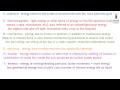 Energy Forms and Transformations