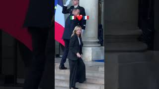 🚨🇫🇷🤝🇮🇹🚨 #giorgiameloni #fyp #italy