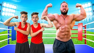 I CHALLENGED The World's Strongest Man!