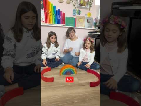 🌈Aprende los COLORES en INGLÉS [Arcoíris Montessori ✅ Waldorf]
