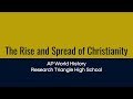 Christianity's Growth and Influence