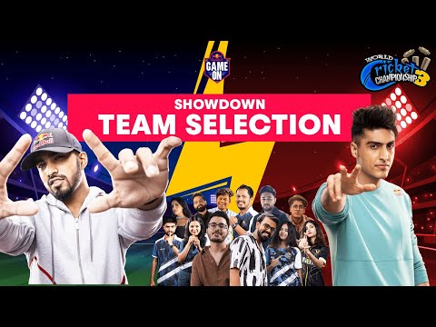 Team @TechnoGamerzOfficial v Team @V3nombiceps | The Ultimate 🏏 Showdown 🔥 | Team Selection💪🏻