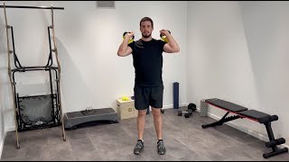 Épaulé avec kettlebell