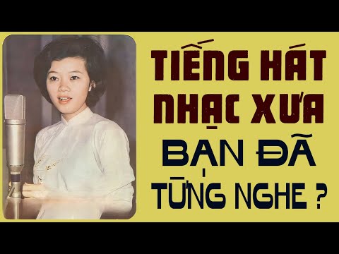 TIẾNG HÁT NHẠC XƯA BẠN ĐÃ TỪNG NGHE ? Liên khúc Nhạc Vàng Xưa Nghe Cả Ngày Không Chán