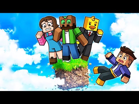 Minecraft Pero Solo Hay UN BLOQUE REALISTA!
