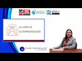 Comprensión de la Carta de Auto Presentación