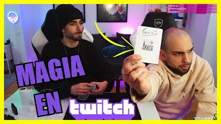 Magia en el directo de Twitch de Peereira7.