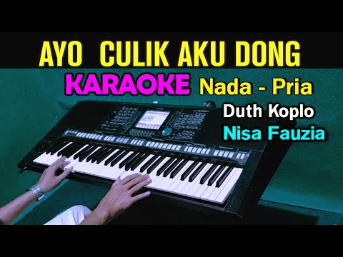 AYO SAYANG CULIK AKU DONG - KARAOKE Nada Pria | Nisa Fauzia || Koplo