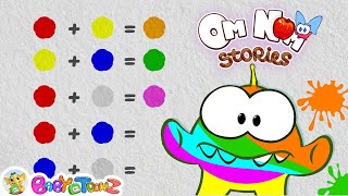 🤩 Mixing Colors to make NEW Colors with Om Nom - Educational Cartoon | Educational Video for Kids |