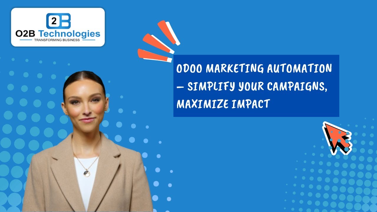 Odoo Marketing Automation – Simplify Your Campaigns, Maximize Impact |  O2B Technologies | 04.08.2025

Tired of juggling multiple tools to run your marketing campaigns? With Odoo Marketing Automation, you can design, automate, ...