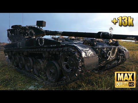 Hirschk  fer  Effortless huge damage on Karelia   World of Tanks