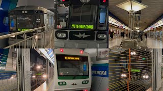 Софийското метро — станция "Опълченска" / Metro Sofia station Opalchenska